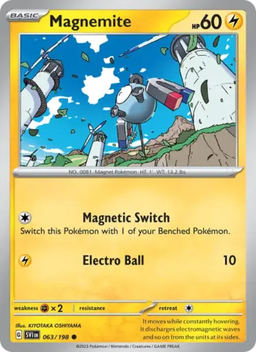 Magnemite – Scarlet & Violet