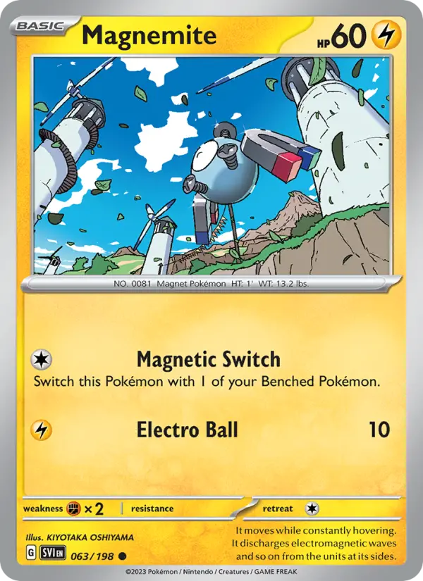 Magnemite – Scarlet & Violet