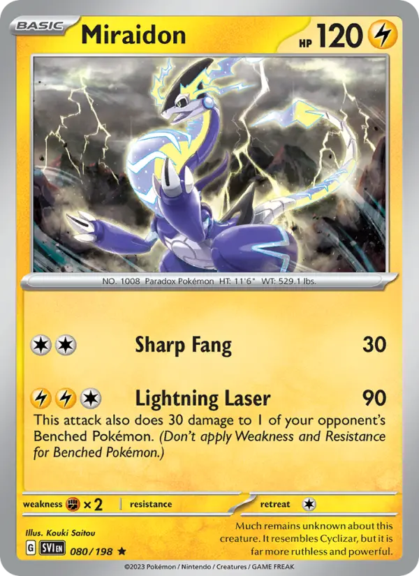 Miraidon – Scarlet & Violet