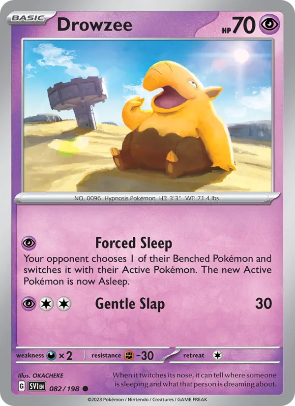 Drowzee – Scarlet & Violet