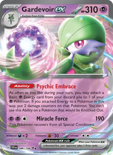 Gardevoir ex – Scarlet & Violet