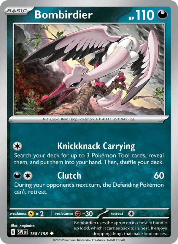 Bombirdier – Scarlet & Violet