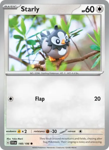 Starly – Scarlet & Violet