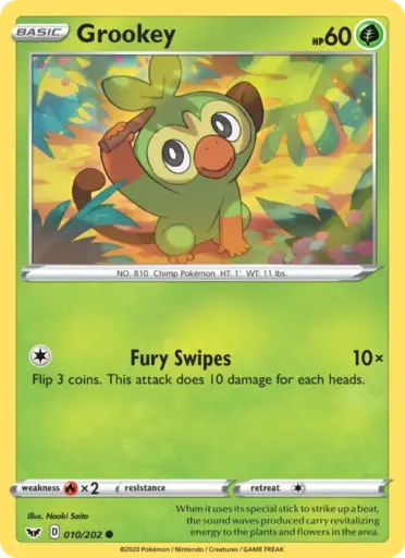 Grookey – Sword & Shield