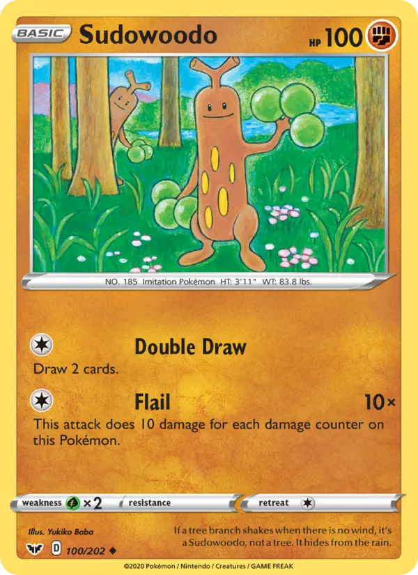 Sudowoodo – Sword & Shield