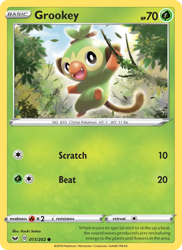 Grookey – Sword & Shield