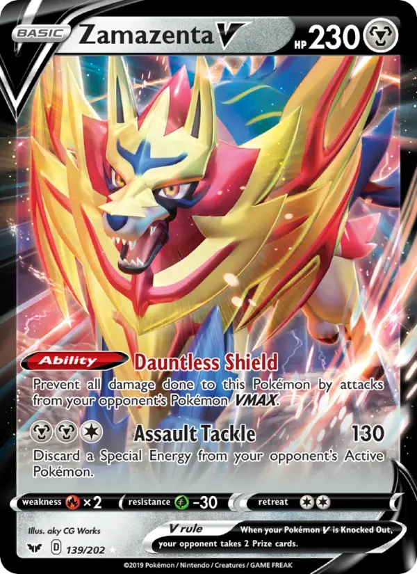 Zamazenta V – Sword & Shield