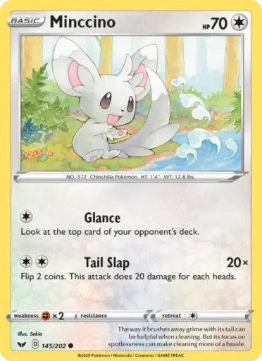 Minccino – Sword & Shield