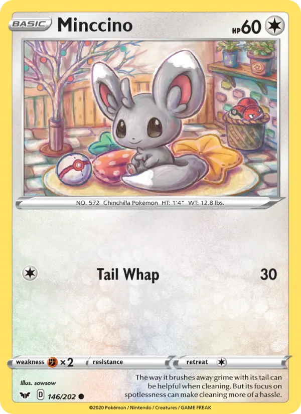 Minccino – Sword & Shield