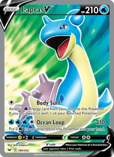 Lapras V – Sword & Shield