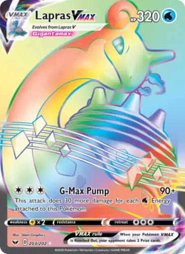 Lapras VMAX – Sword & Shield