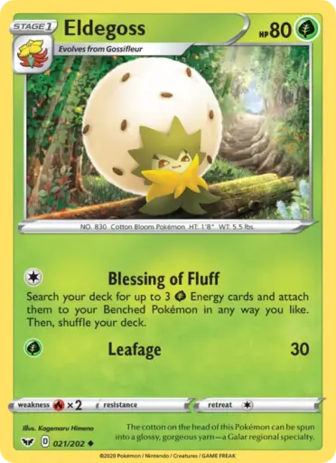 Eldegoss – Sword & Shield