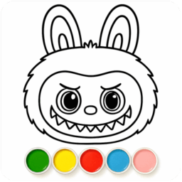 Labubu Coloring Games for Kids