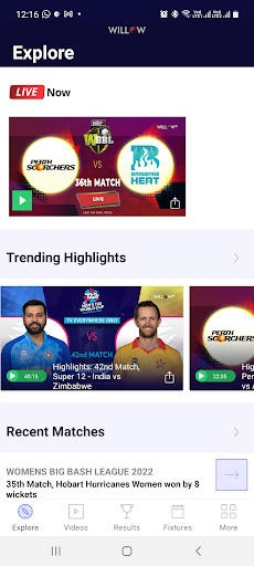 Willow – Watch Live Cricket
