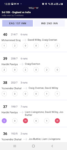 Willow – Watch Live Cricket