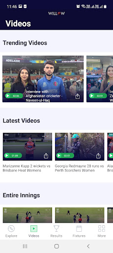 Willow – Watch Live Cricket