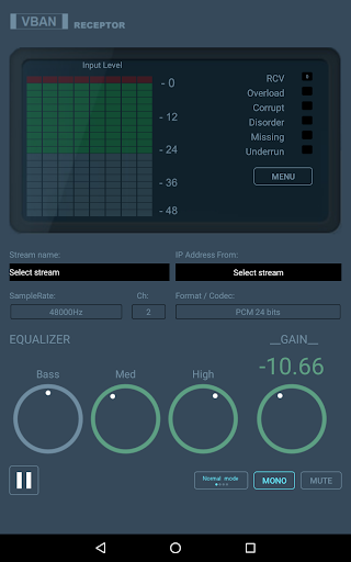 VBAN Receptor