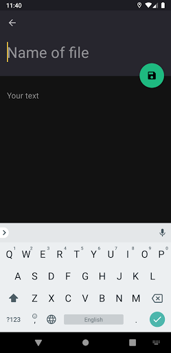 txtpad+ — Create txt files
