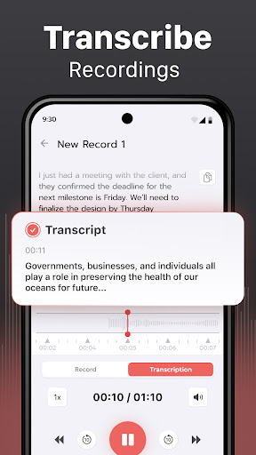 Voice Recorder & Transcriber