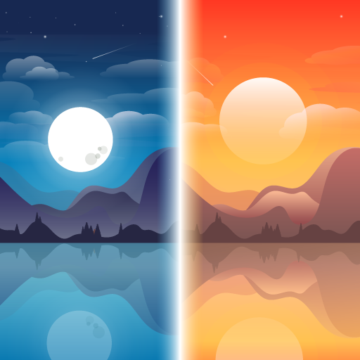 Horizon Wallpaper: Day & Night