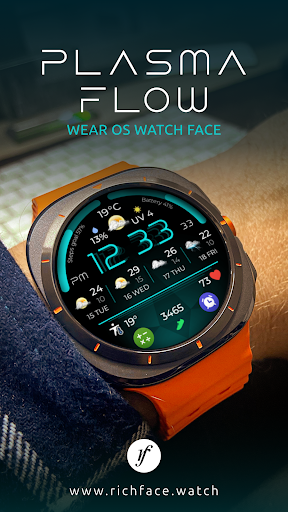 Plasma Flow Full Watch Face
