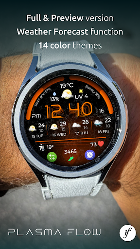 Plasma Flow Full Watch Face