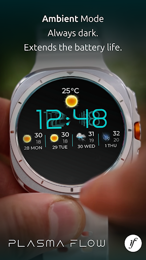 Plasma Flow Full Watch Face