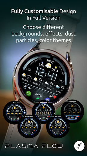 Plasma Flow Full Watch Face
