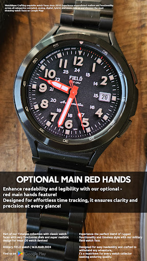 Military FIELD watch face