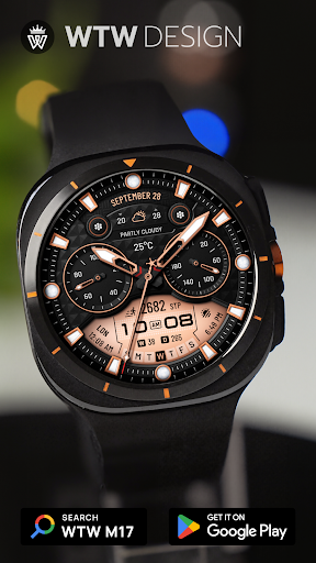 WTW M17 Hybrid Watch Face
